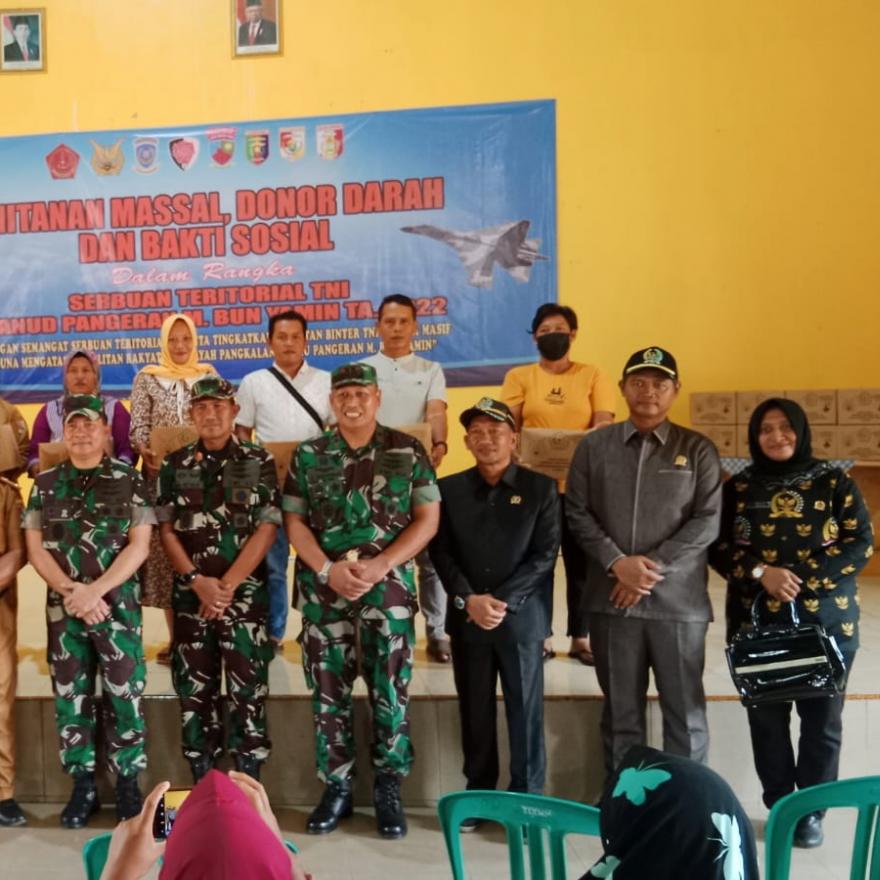 Penutupan TMDD Serbuan Teritorial TNI AU Lanud M Bunyamin