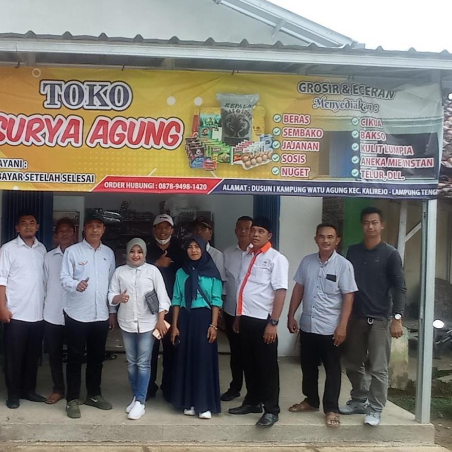 Study Banding BUMDES/BUMTI Tiyuh Margodadi Ke BUMDES Surya Agung Kampung Watu Agung, Lampung Tengah